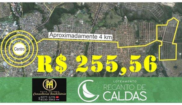 Recanto de Caldas Parcelados na Promissória