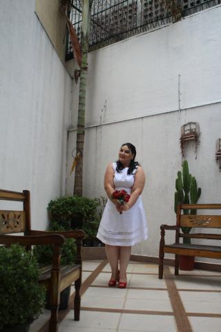 Vestido Branco Plus Size