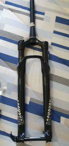 Suspensão Rock Shox Reba 29 Trava Guidão Tapered 15x100