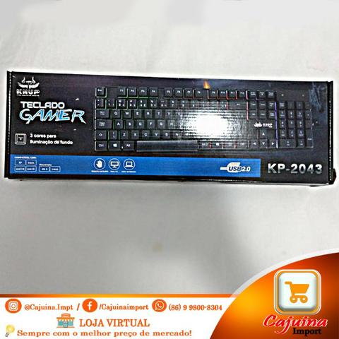 Teclado Gamer Led USB Perfeito T19tg11ked19 - Foto 3