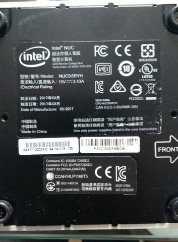 Mini pc intel nuc e monitor tv smart lg