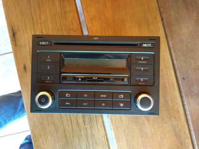 Rádio original VW Polo Golf Fox Bora 2Din USB SD Bluetooth