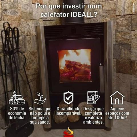 Calefator dupla combustão com ventilação forçada - Foto 2
