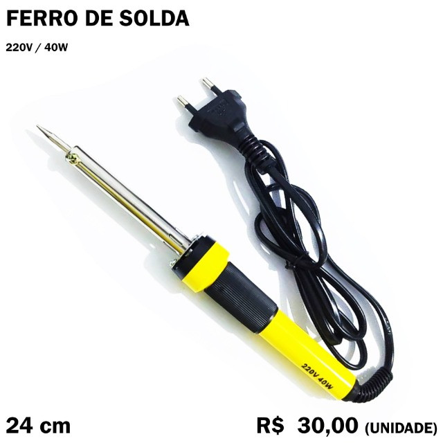 Ferro de Solda - 220V -- 40W