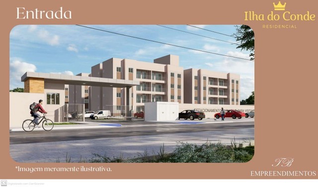 D114 Apartamento para venda tem 58 metros quadrados com 2 quartos em Turu - São Luís - MA - Foto 4