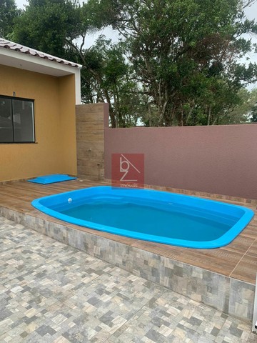 Casa com piscina no Balneário Guaciara - Matinhos/PR - Foto 16