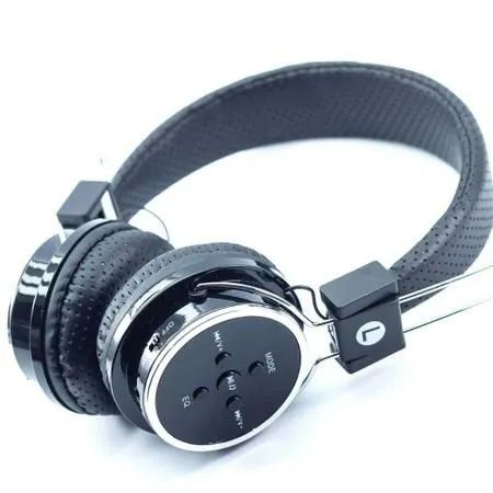Fone de ouvido bluetooth com entrada cartão headset headphone
