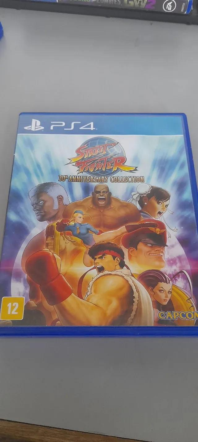 Jogo Street Fighter 30th Anniversary Collection PS4 Capcom com o