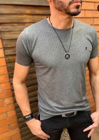 Camisetas Na Malha Canelada  - Foto 3