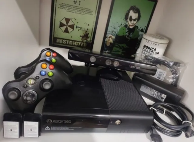 Xbox 360 Slim RGH e LT 3.0 Com 3 Jogos + 2000 retro - Gameplay do Boy