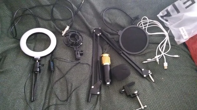 VENDO KIT P/GRAVAÇÕES DE PODSCAT E YOUTUBERS