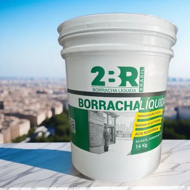 Borracha Líquida Impermeabilizante 20Kg - Alta Performance 2BR Brasil - Foto 3