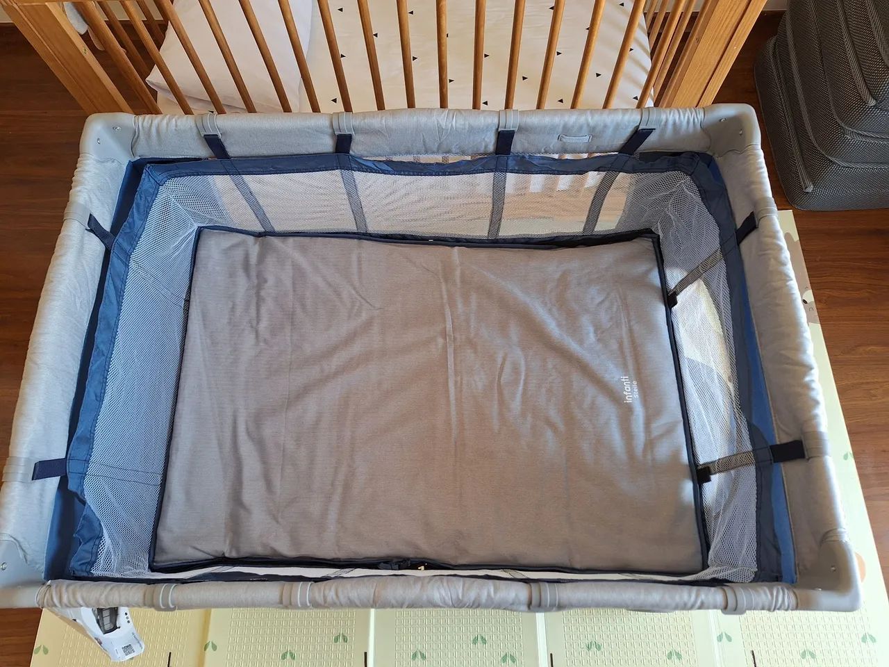 Berço-cercado para Bebê Infanti Stelle - Foto 4