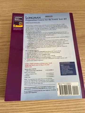 Livro Preparation Course for the TOELF  iBT Test Longman  - Foto 3