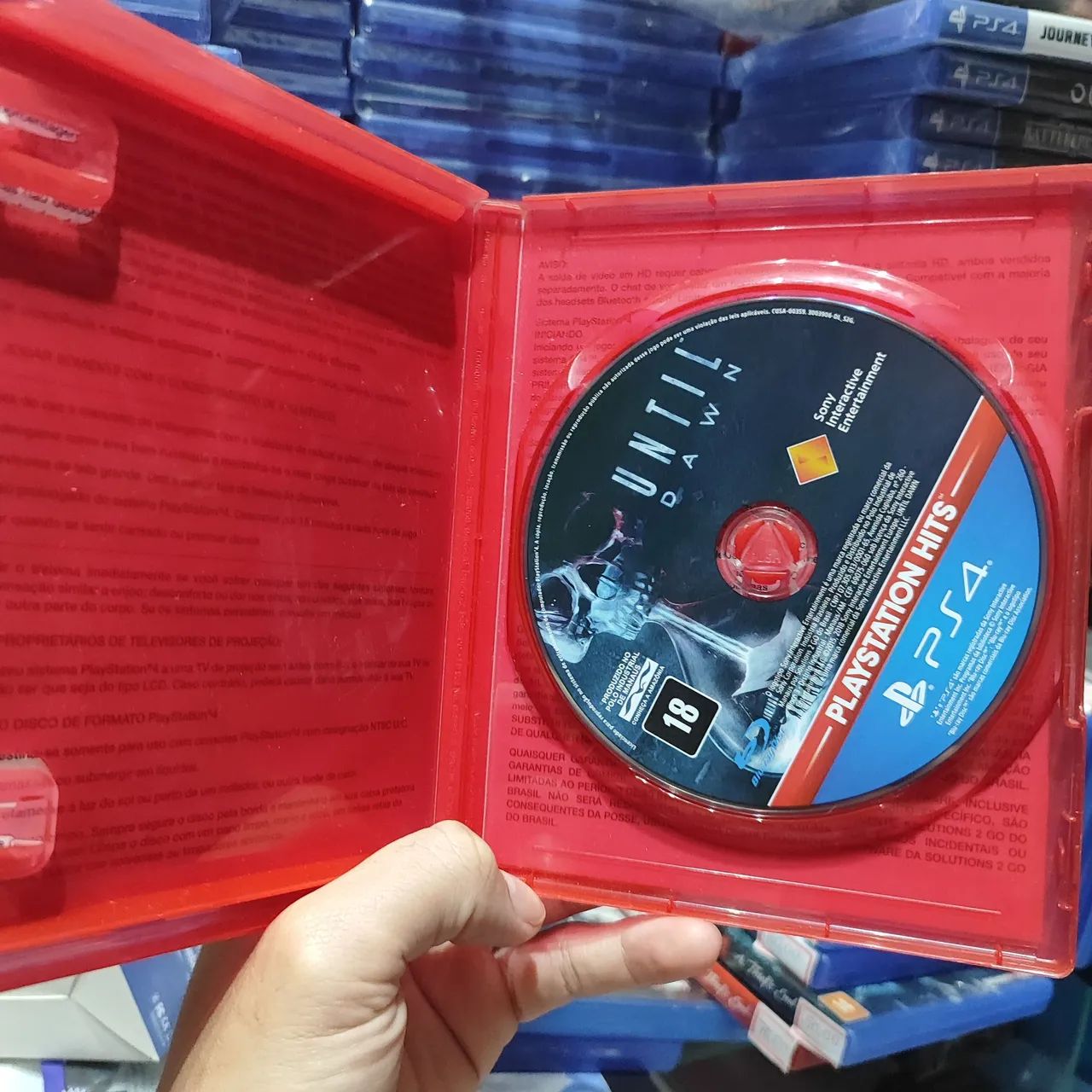 Jogo PS4 Until Dawn Usado Disco em Estado de Novo - Aceito Olxpay e Faço Envio - Foto 3