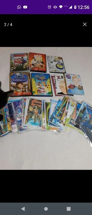Vendo coleção dvds e filmes infantis. - Foto 3
