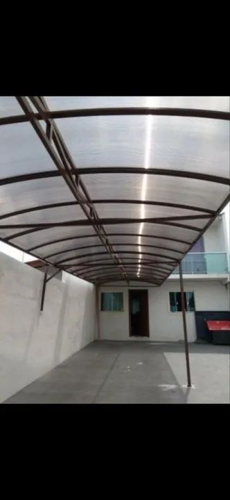 Toldos. Cortinas retráteis.coberturas de zinco e policarbonato  - Foto 3