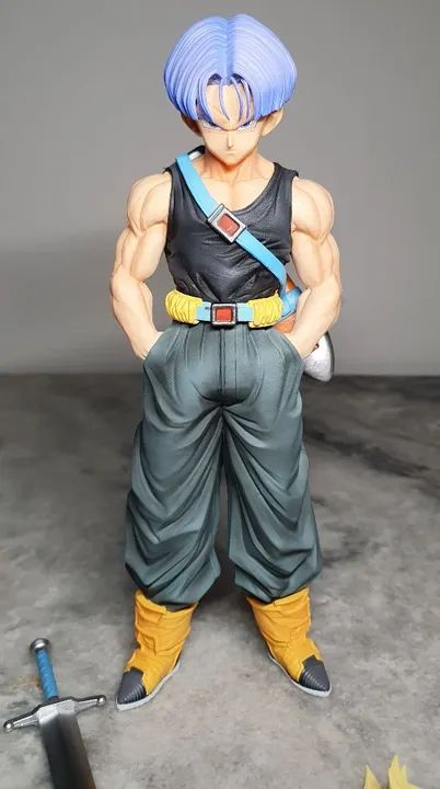 Mirai Trunks dragon ball Z novo 25cm - Foto 4