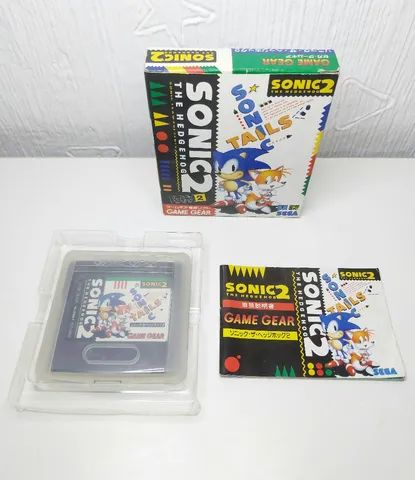 Jogo Sonic The Hedgehog 2 (CIB) Original Japonês de SEGA Game Gear