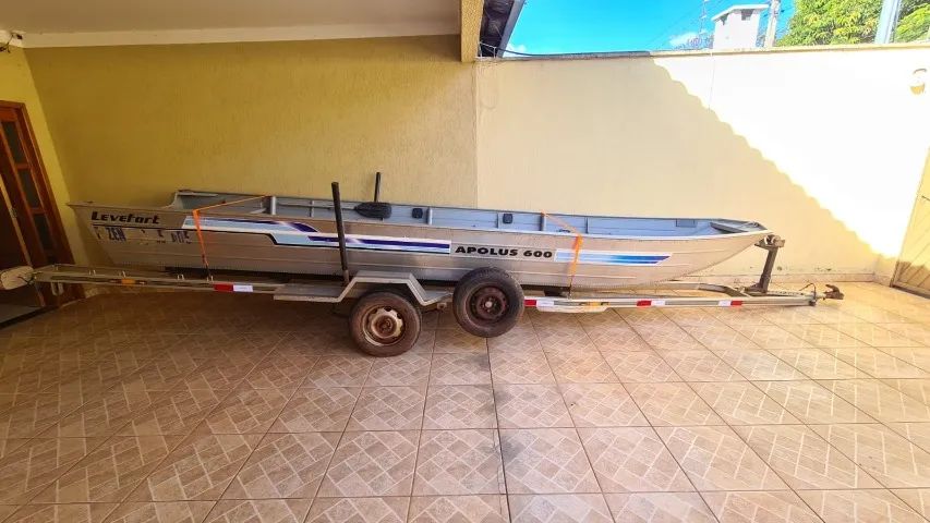 OPORTUNIDADE: CANOA LEVE FORT - 06 METROS - MOTOR TOHATSU 25 HP - CARRETA RANDON - Foto 3