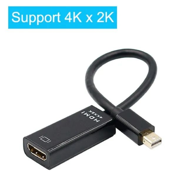 Mini displayport para hdmi-cabo compatível 4k 1080p tv Macbook - COD 1099 - Foto 3