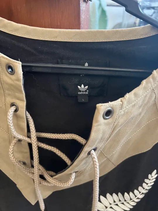 Camisa All Blacks passeio Adidas Originals  - Foto 4