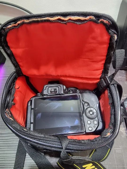 Câmera Nikon D5300 com acessórios - Foto 2