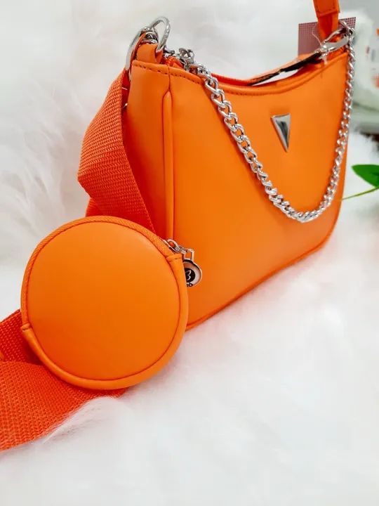 Bolsa feminina laranja