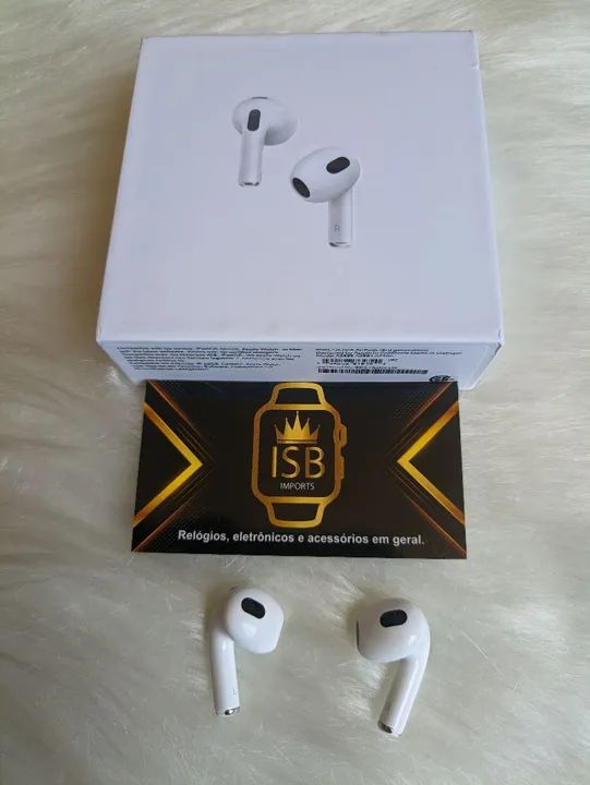 Fones de Ouvido Apple AirPods 3 premium- Novo