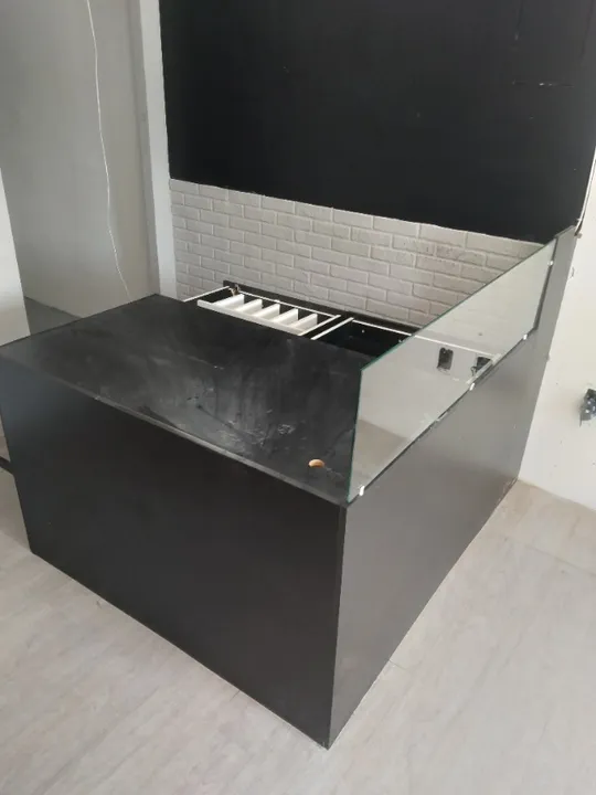 Balcão de recepção para sua loja