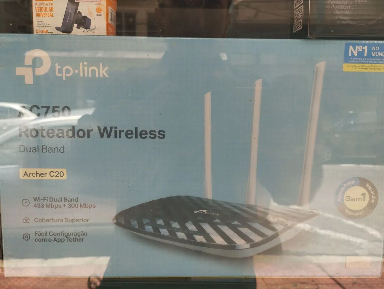 Roteador Tp-Link Archer C20 Wi-Fi Dual Band