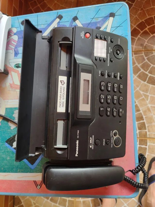Telefone fixo Fax Panasonic 