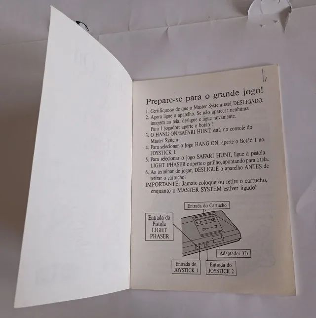 Manual Dos Jogos Da Memória Do Master System Tec Toy - Foto 2
