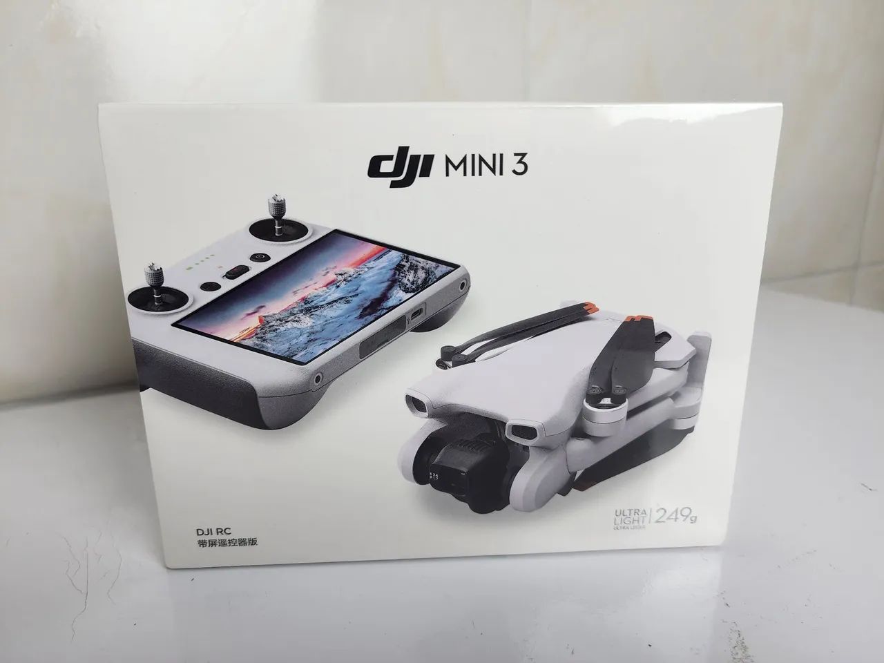 Drone Profissional Dji Mini 3 ( controle com tela ) Não troco.