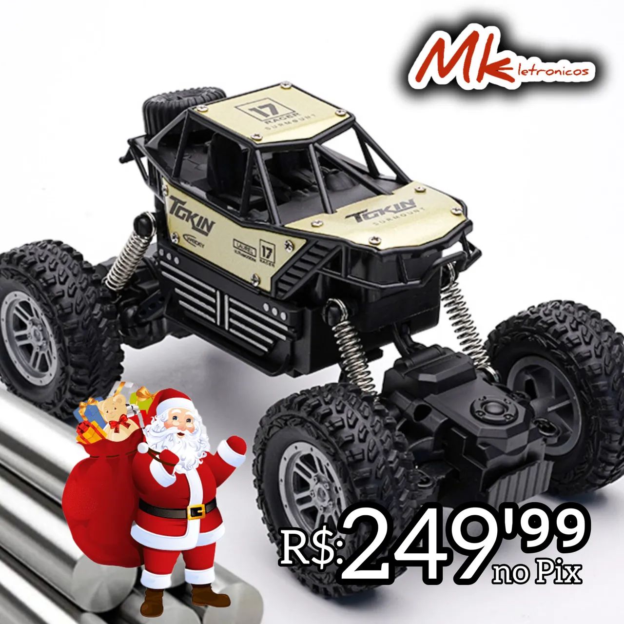 Carro de Controle Remoto Off-Road 20km/h - Foto 5