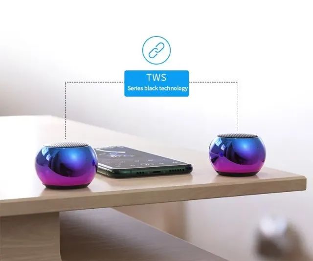 Mini Alto-falante Caixa de Som M3 Flash Bluetooth - Foto 5