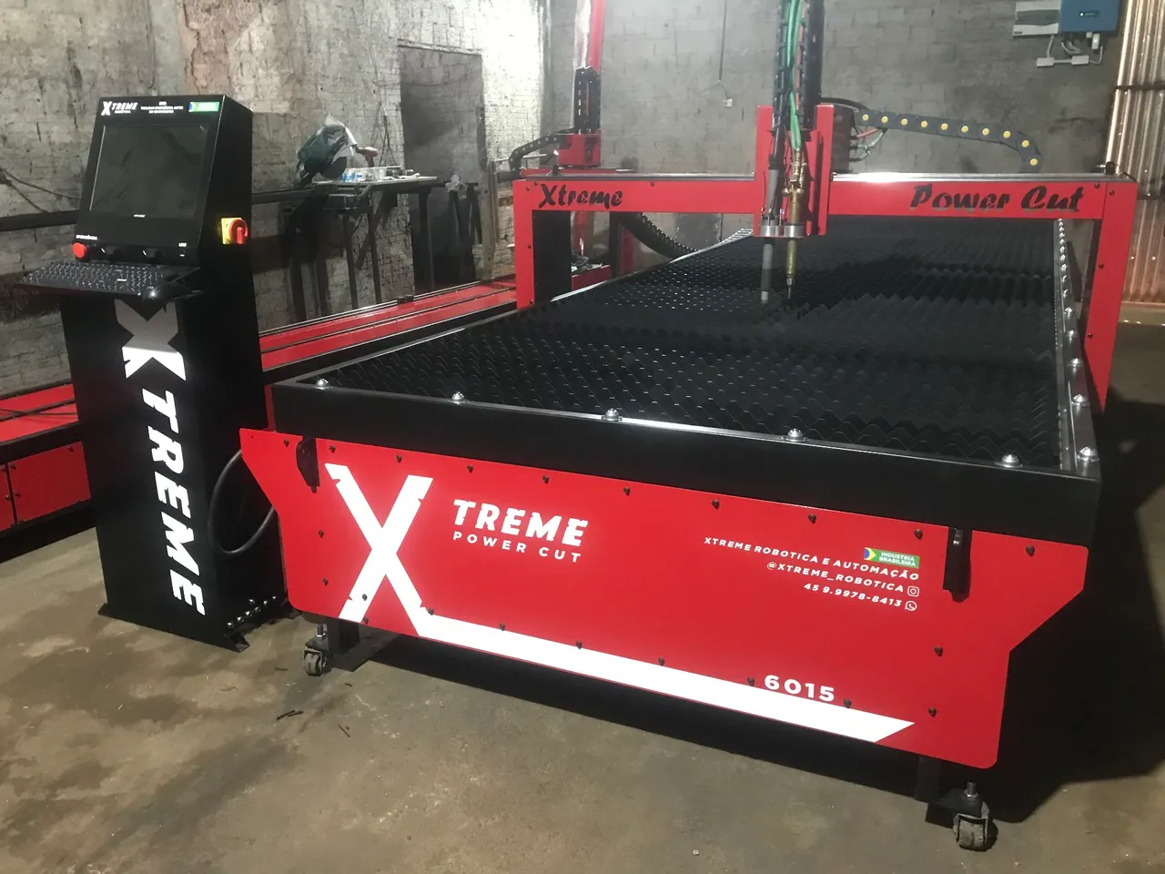 CNC de corte de chapas a plasma