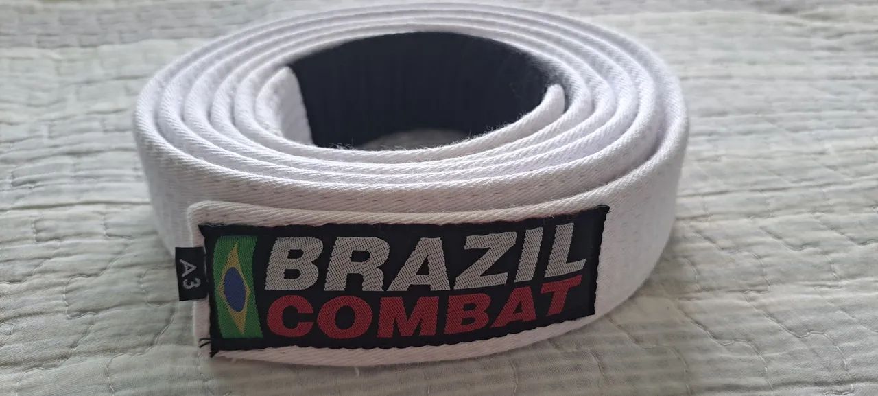 Faixa Branca Jiu Jitsu -  BRAZIL COMBAT