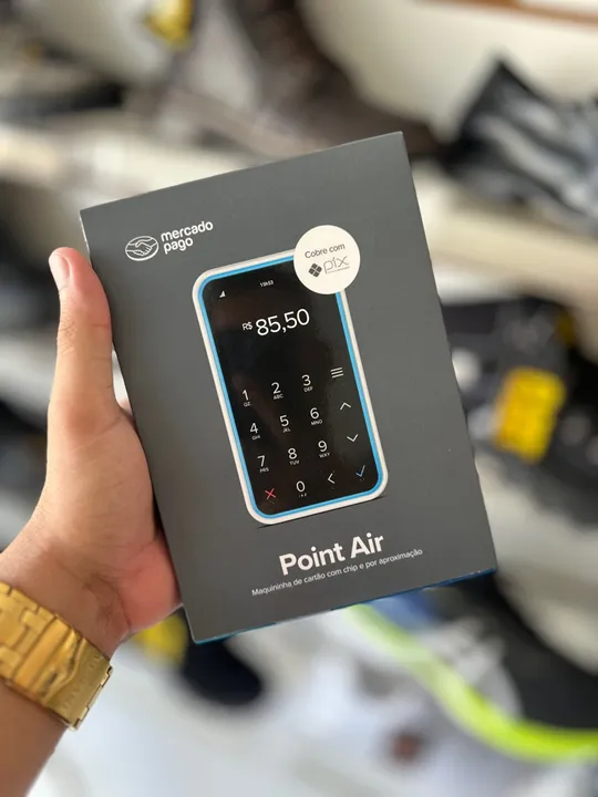 Maquininha de cartão Point Air - nova!