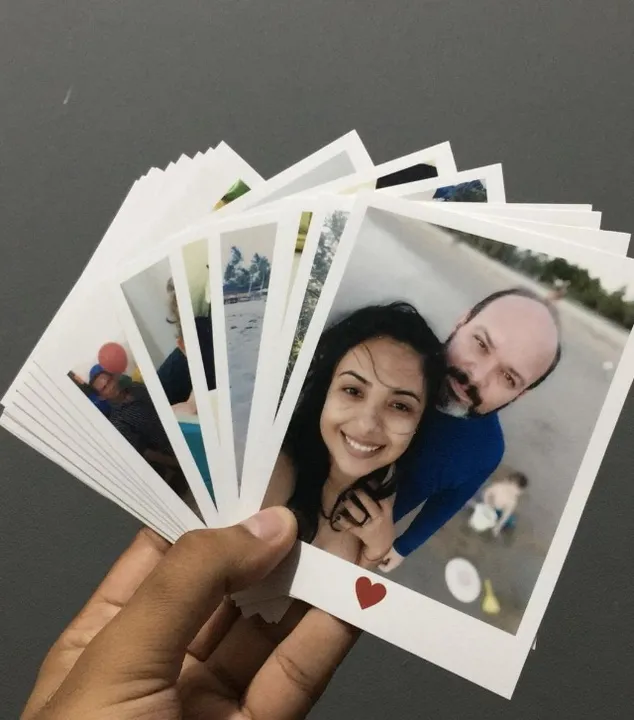 Fotos Polaroid papel fotográfico revelação