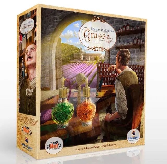 Grasse - Mestres Perfumistas // Jogo de tabuleiro