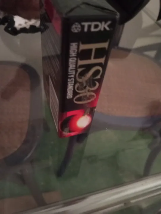 Fita VHS tdk nova lacrada