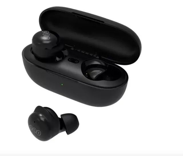  Fone Qcy T17 Bluetooth 5.1 Modo Game E Cancelamento De Ruído Cor Preto - Foto 3