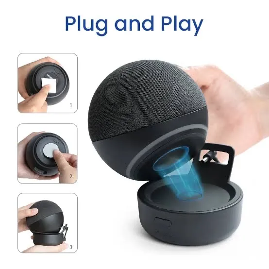 Base de bateria para Echo Dot 4, 5ª Blue Geração Inteligente Alexa Lacrado