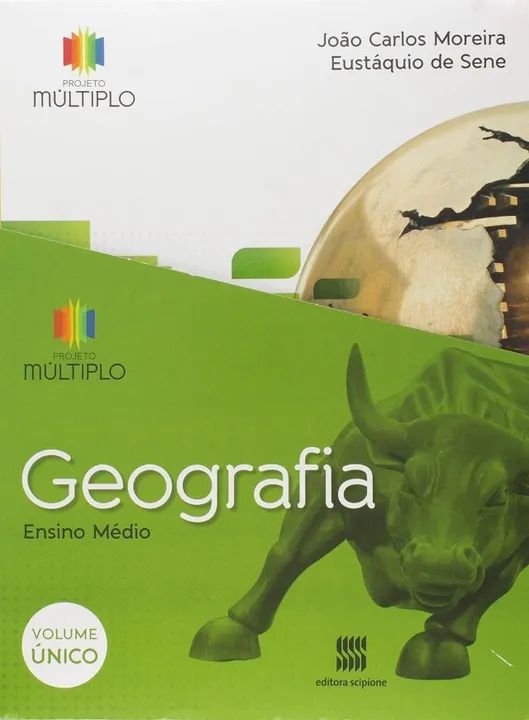 Projeto Múltiplo Geografia - Kit de livros Ensino Médio (Única dona) - Foto 3