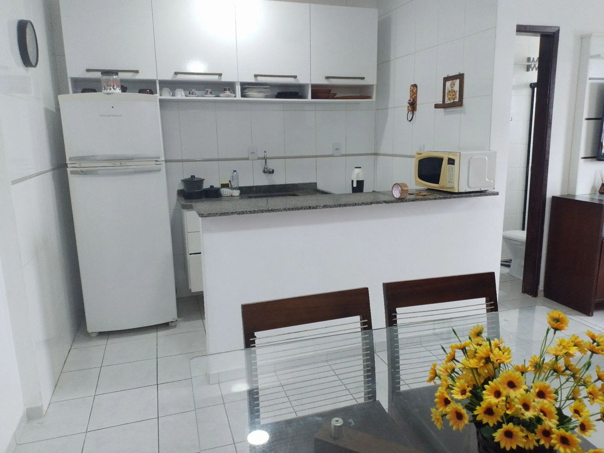 Kit com.bela vista p o mar,aconchegante.diaria 130 - Foto 3