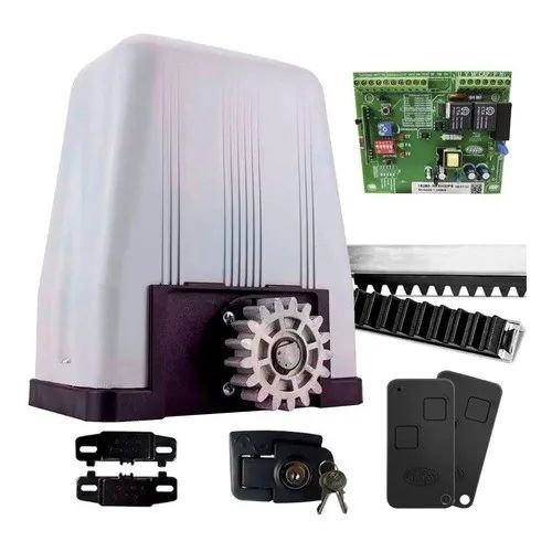 Motor Rossi Dz4 Turbo Portão Eletronico 800kg Kit Completo