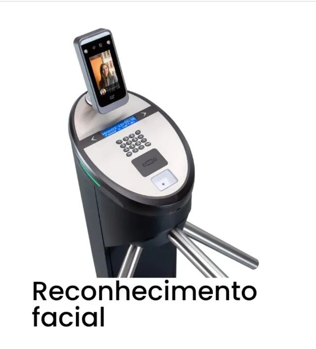 Catraca Leitor Facial  TOPDATA - Entrega Rápida - Foto 4