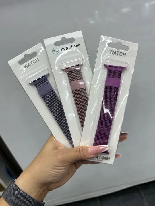 Pulseiras para Smartwatch - Diversos Modelos e Cores - Foto 5