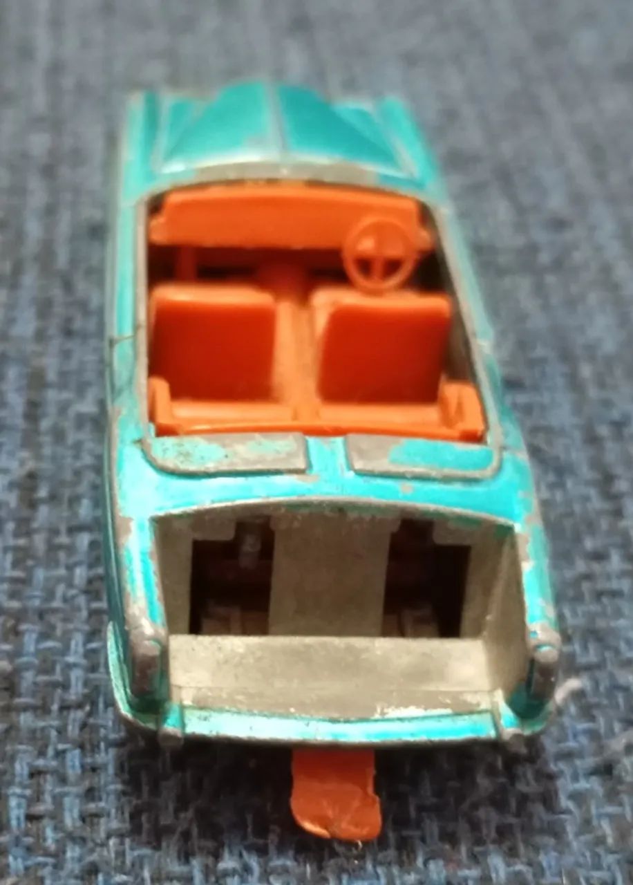 Miniatura Lesney Matchbox Nº 69 Rolls Royce Silver Shadow Coupé 1969 - Foto 5